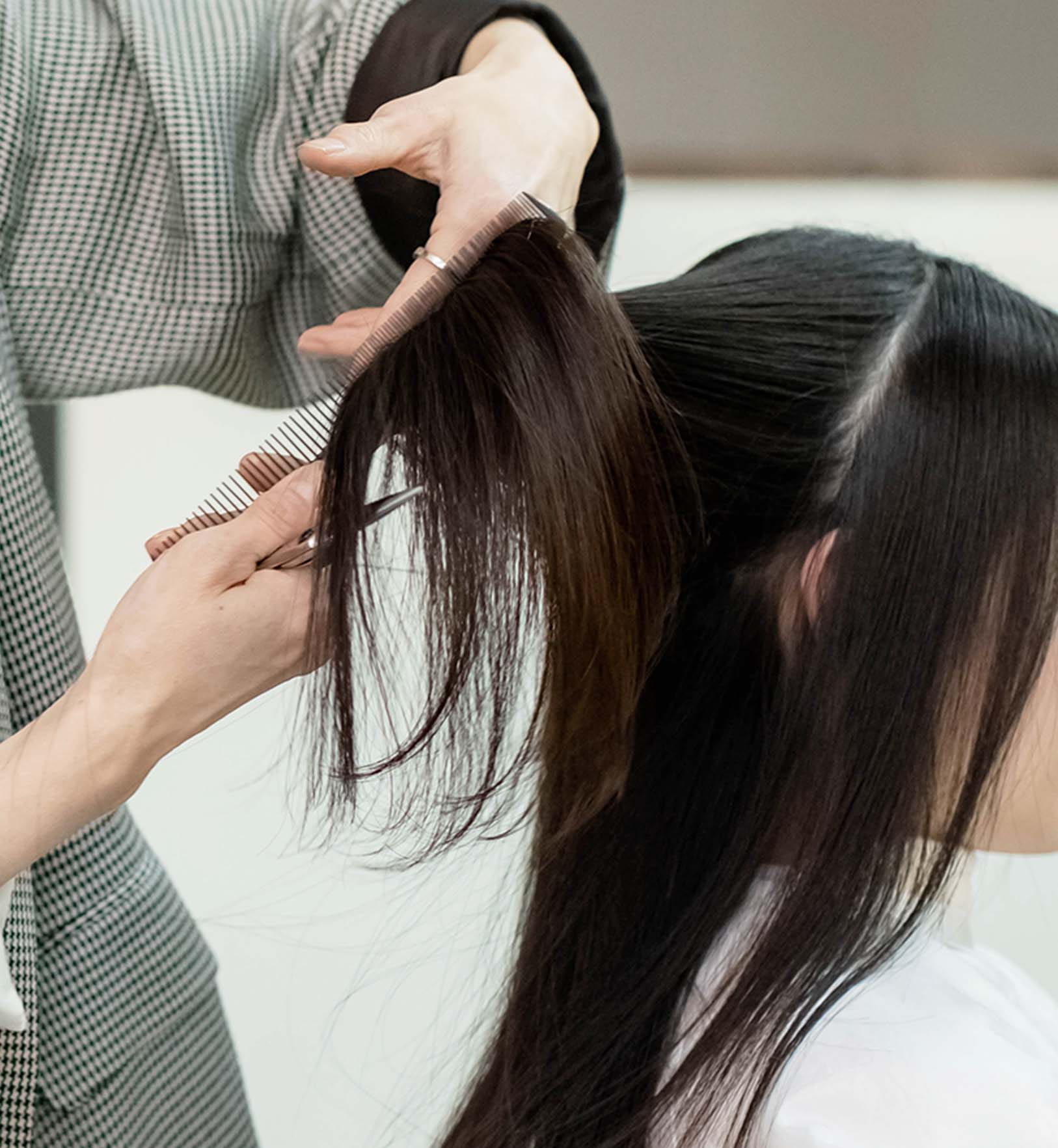 理想的な骨格に見えるようにコントロール